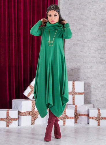 Long Green Maxi Dress