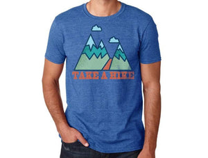 Blue Mountain Hiking T Shirt