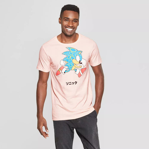 Men'S Sonic The Hedgehog Graphic T Shirt