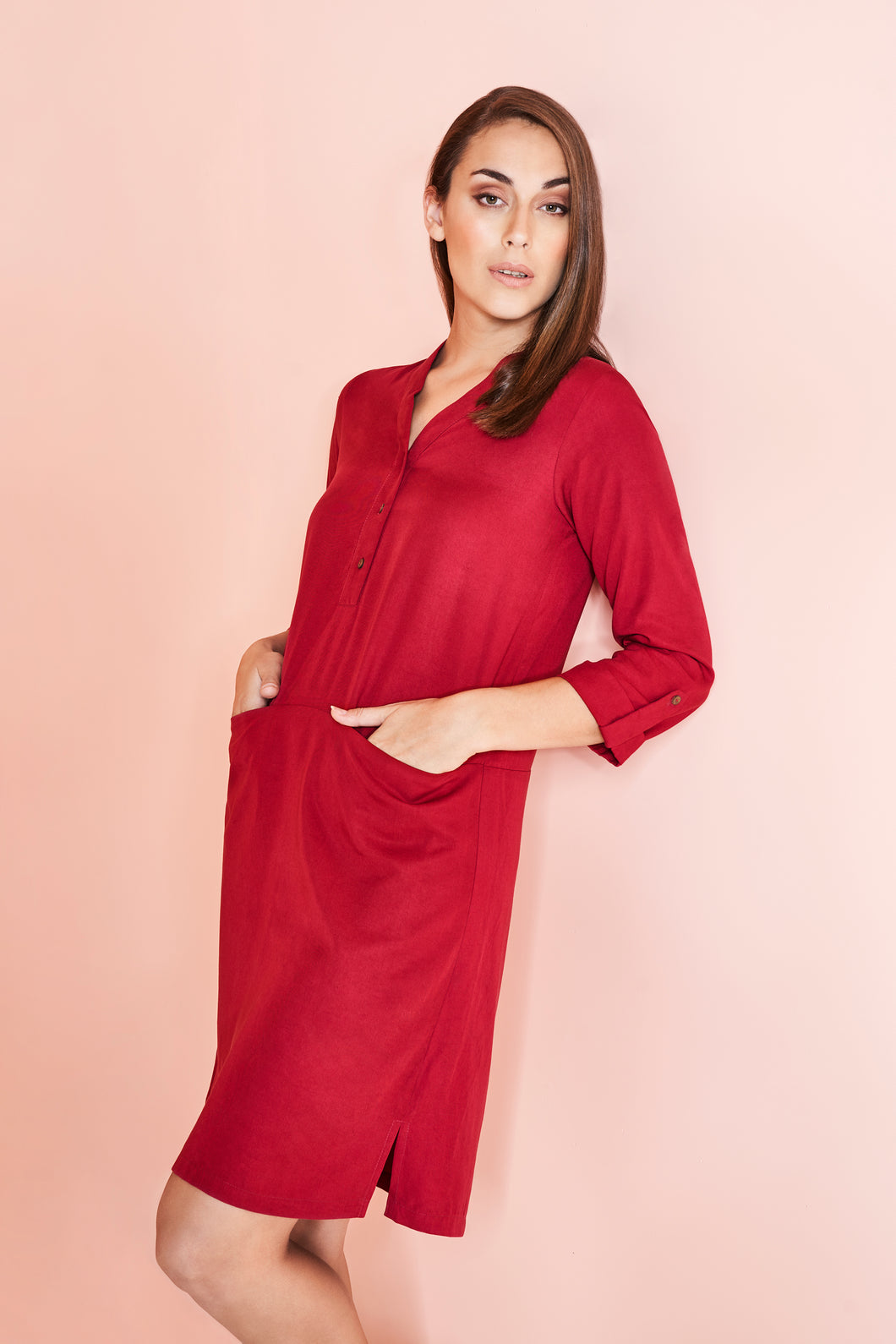 Berry Shift Tunic