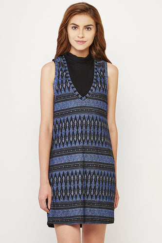 Jacquard Pinafore Dress