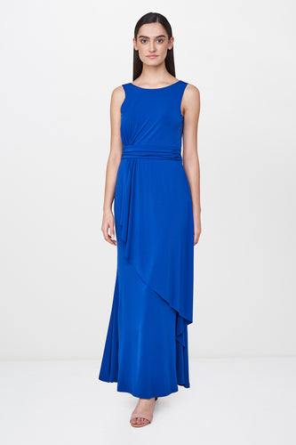 Royal Blue Layered Maxi Dress