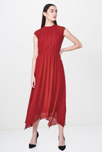 Load image into Gallery viewer, Berry Embellished Maxi Dress