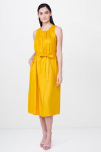 Load image into Gallery viewer, Yellow Belted Dress