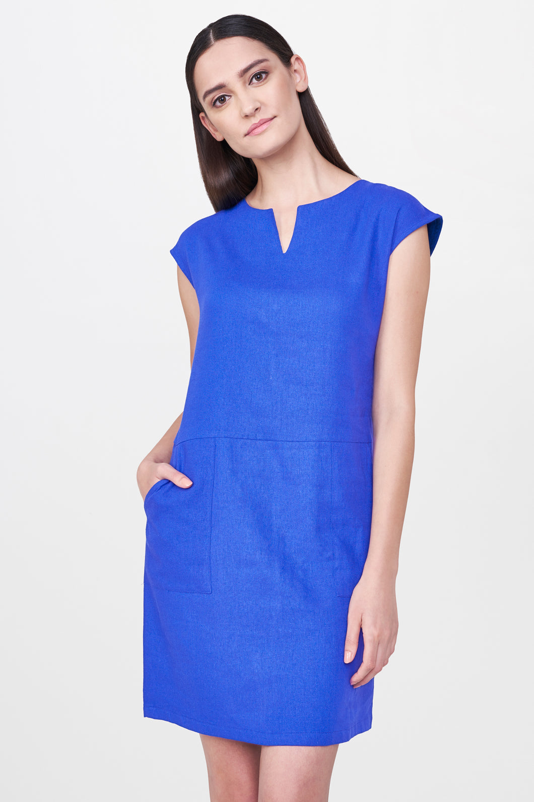 Blue Shift Dress