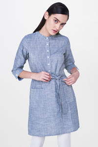 Blue Striped Tunic