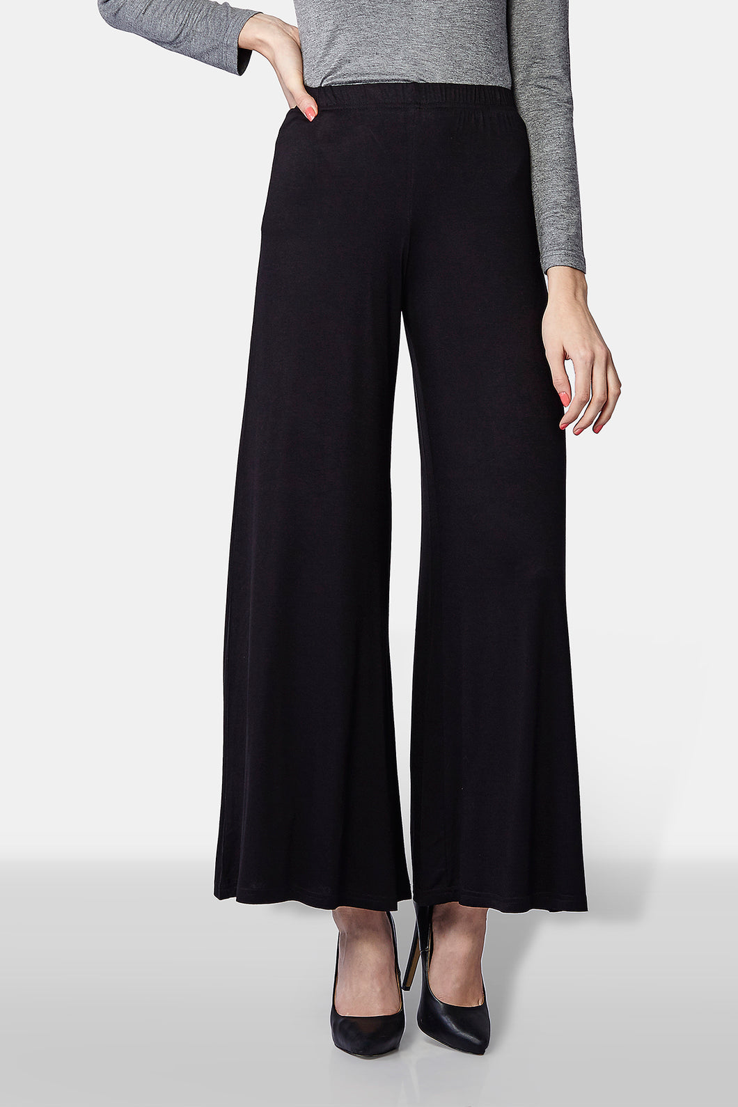 Black Edge Palazzos