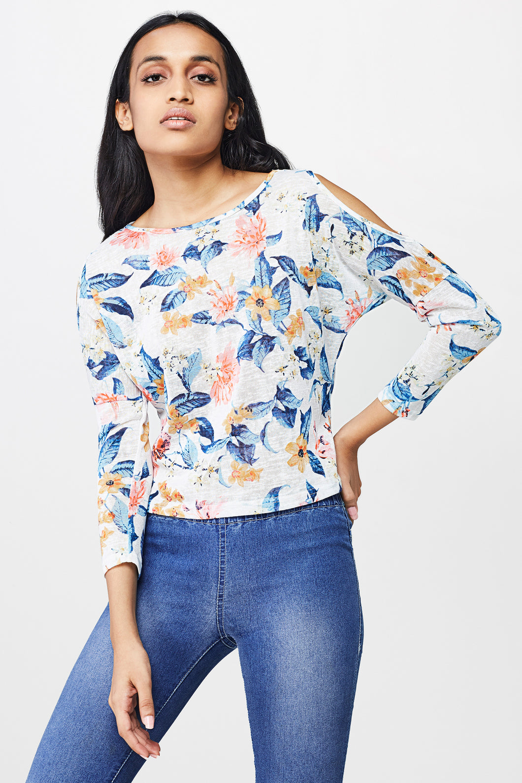 Floral Printed Crop Top