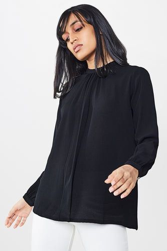 Black Full Sleeves Top
