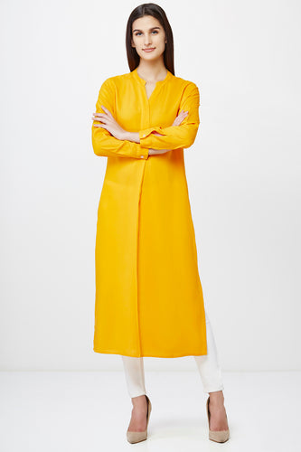 Yellow Full Sleeves Tunic