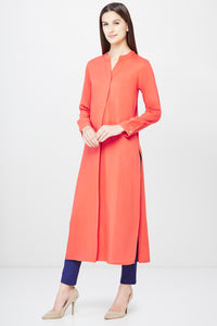 Coral Full Sleeves Tunic