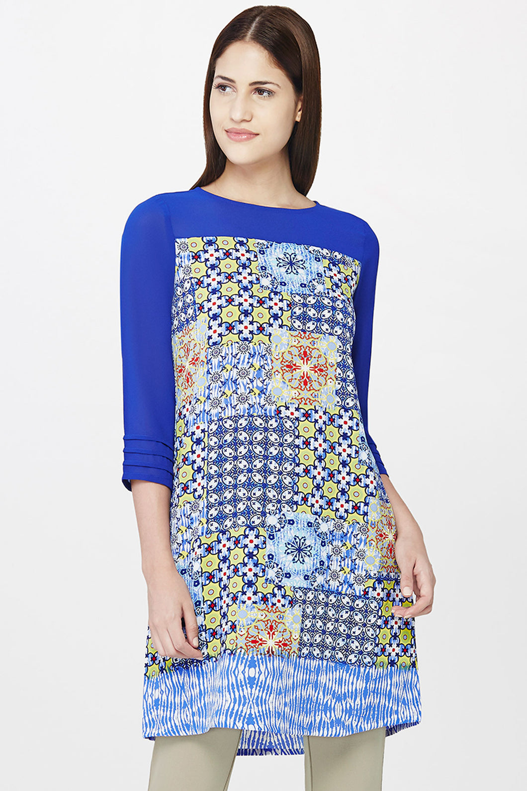 Patch Print Tunic