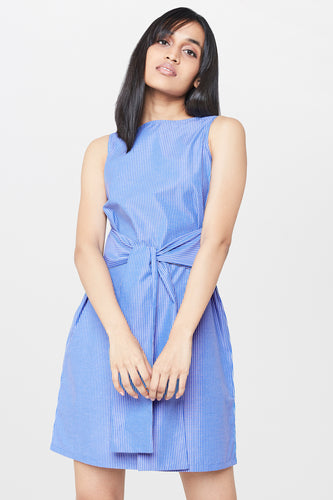 Nautical A-line Dress