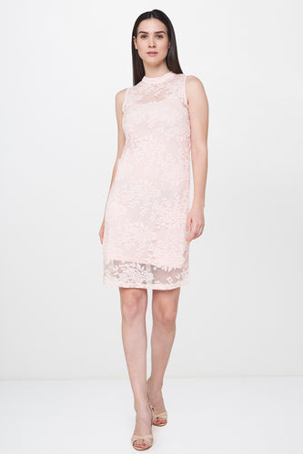 Blush Lace Dress