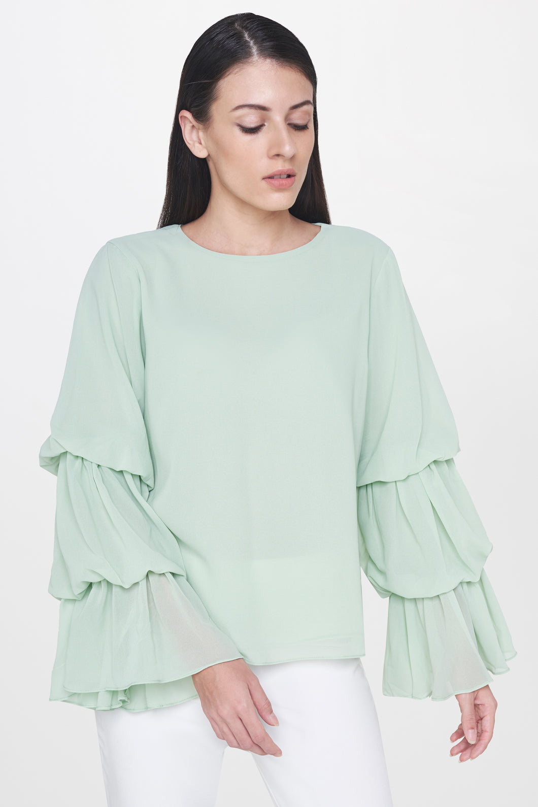 Sage Green Top
