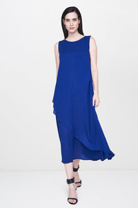Blue Layered Dress